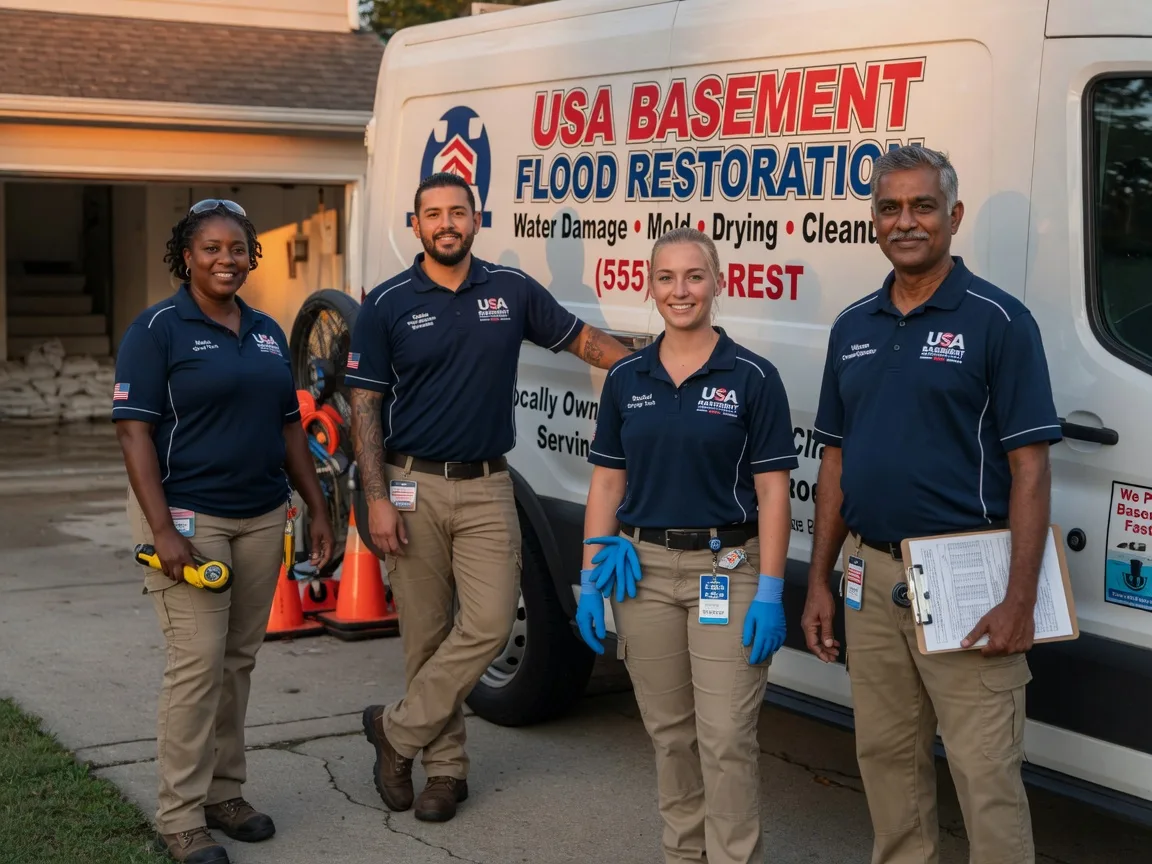 Basement Flood Cleanup company in Winfield, KS