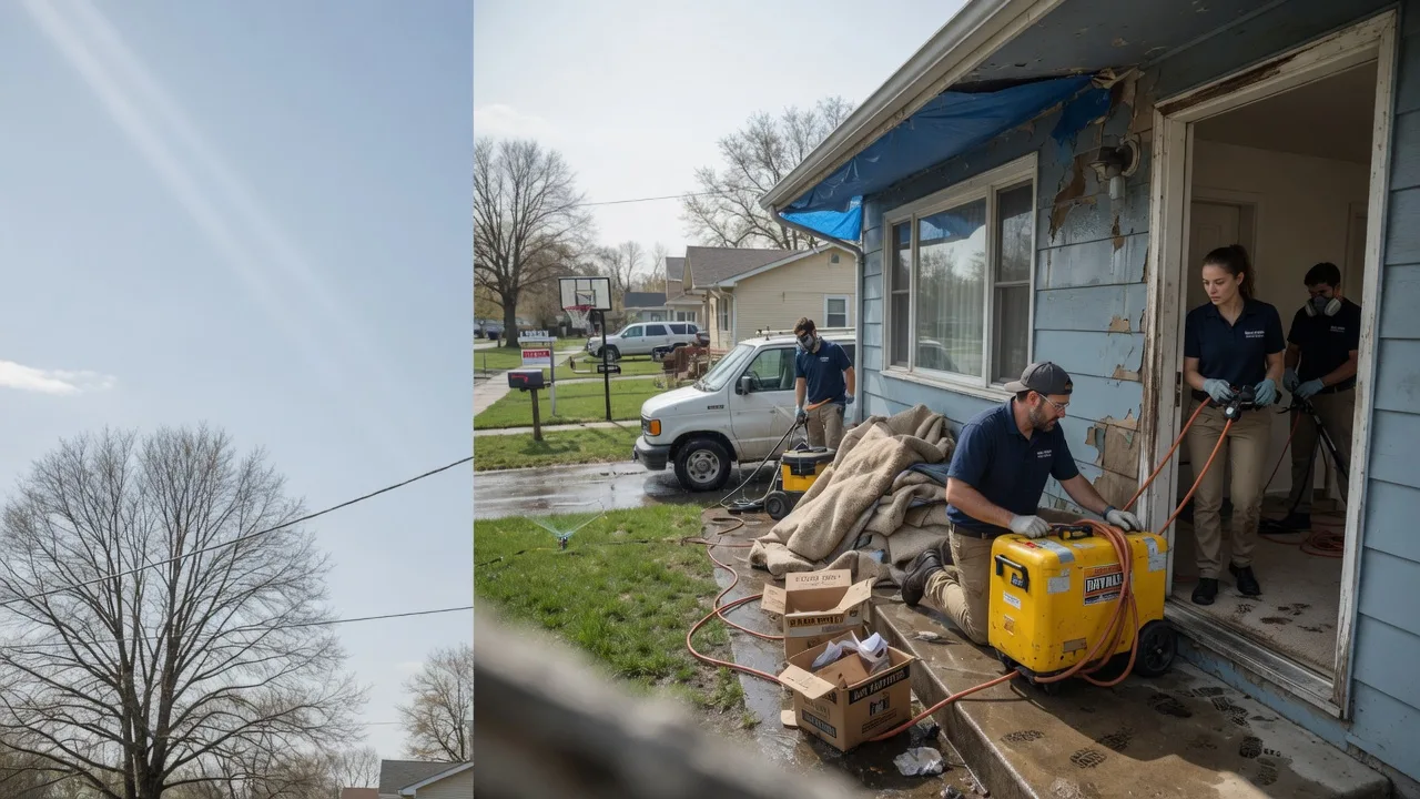 Basement Flood Cleanup in Winfield, KS near me